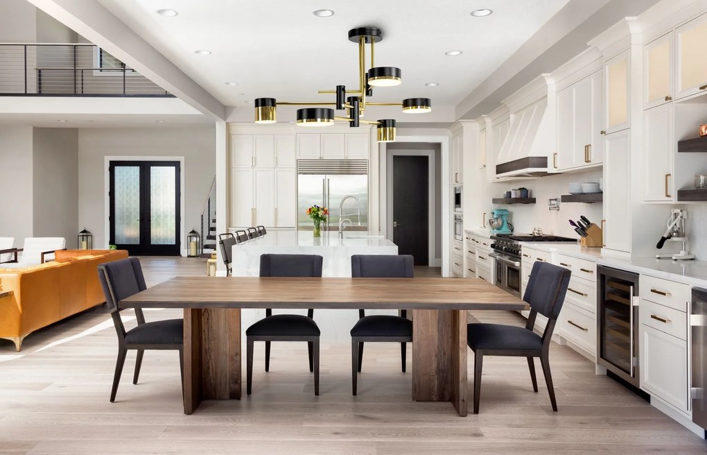 Toolight Toolight, LED stropné svietidlo APP1002-6C, zlatá-čierna, OSW-06151