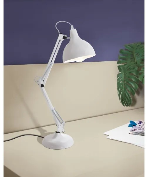 Eglo 94699 - Stolná lampa BORGILLIO 1xE27/40W/230V
