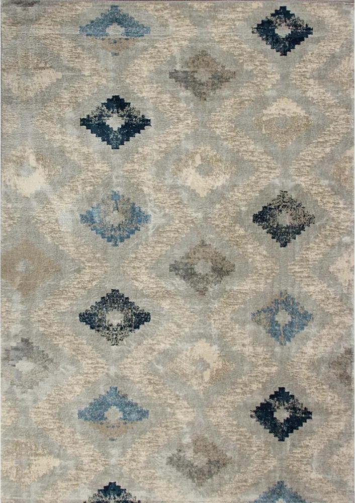 Kusový koberec PP Roko šedý, Velikosti 70x140cm