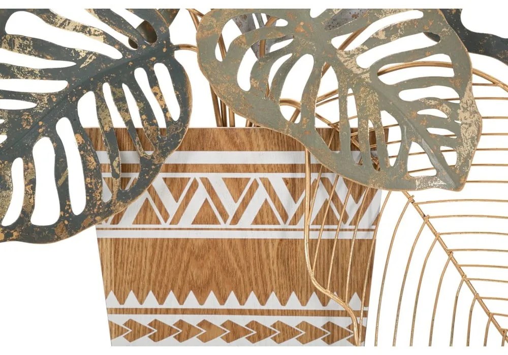 Kovová nástenná dekorácia 54x63 cm Vaso – Mauro Ferretti