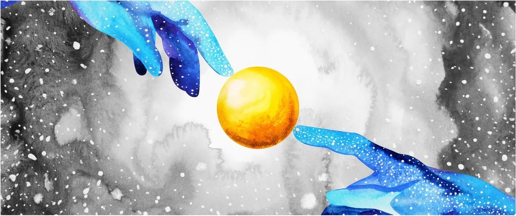 Obraz - Spojenie (120x50 cm)
