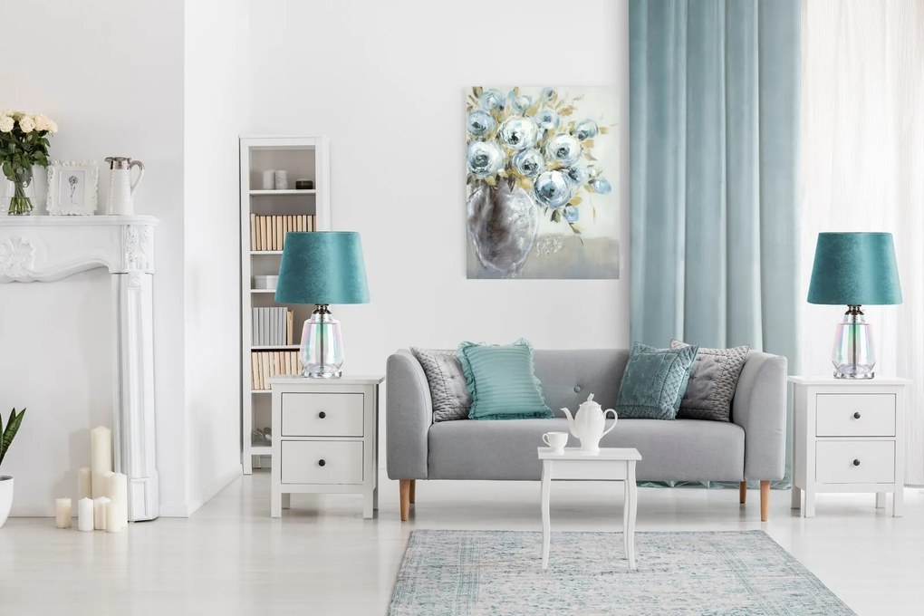 ZATEMŇOVACÍ ZÁVES NA PÁSKE RIA 140X270 CM MENTOLOVÁ