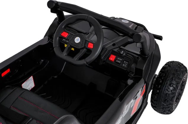 Elektrické autíčko Buggy Madman UTV-MX čierne