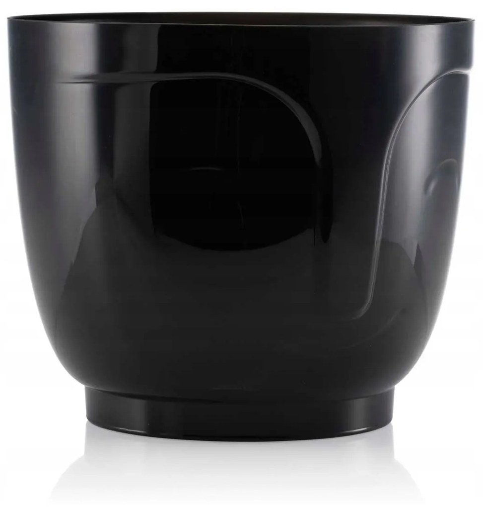 Kvetináč ZOE 16 cm čierny