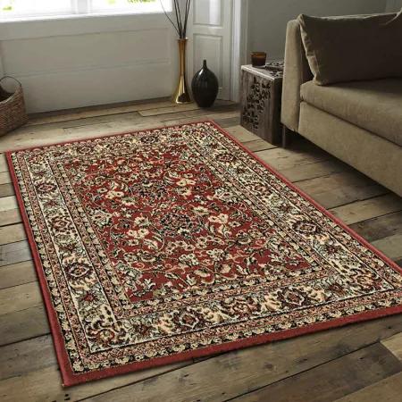 Koberce Breno Kusový koberec PRACTICA 59/CVC, červená, viacfarebná,160 x 230 cm