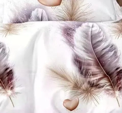 Krepové obliečky Homa CEREA FEATHER 3-dielna sada 140x200 cm