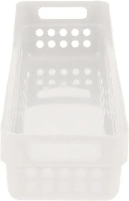 Orion Košík plastový Terra 23,5x7,5x5 cm biela