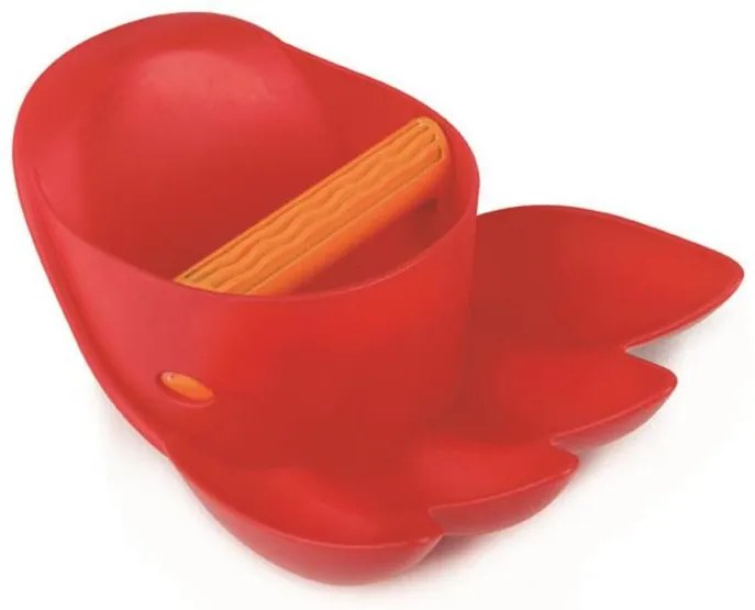 Veľká tlapa, červená – hračka do piesku
