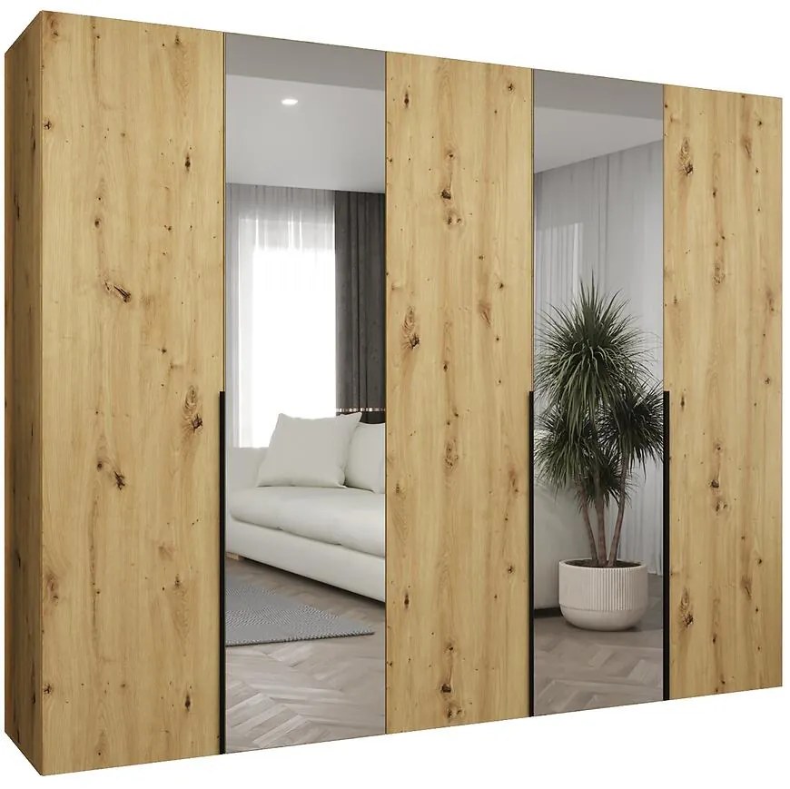 Skriňa Alicante II 250 artisan čierna