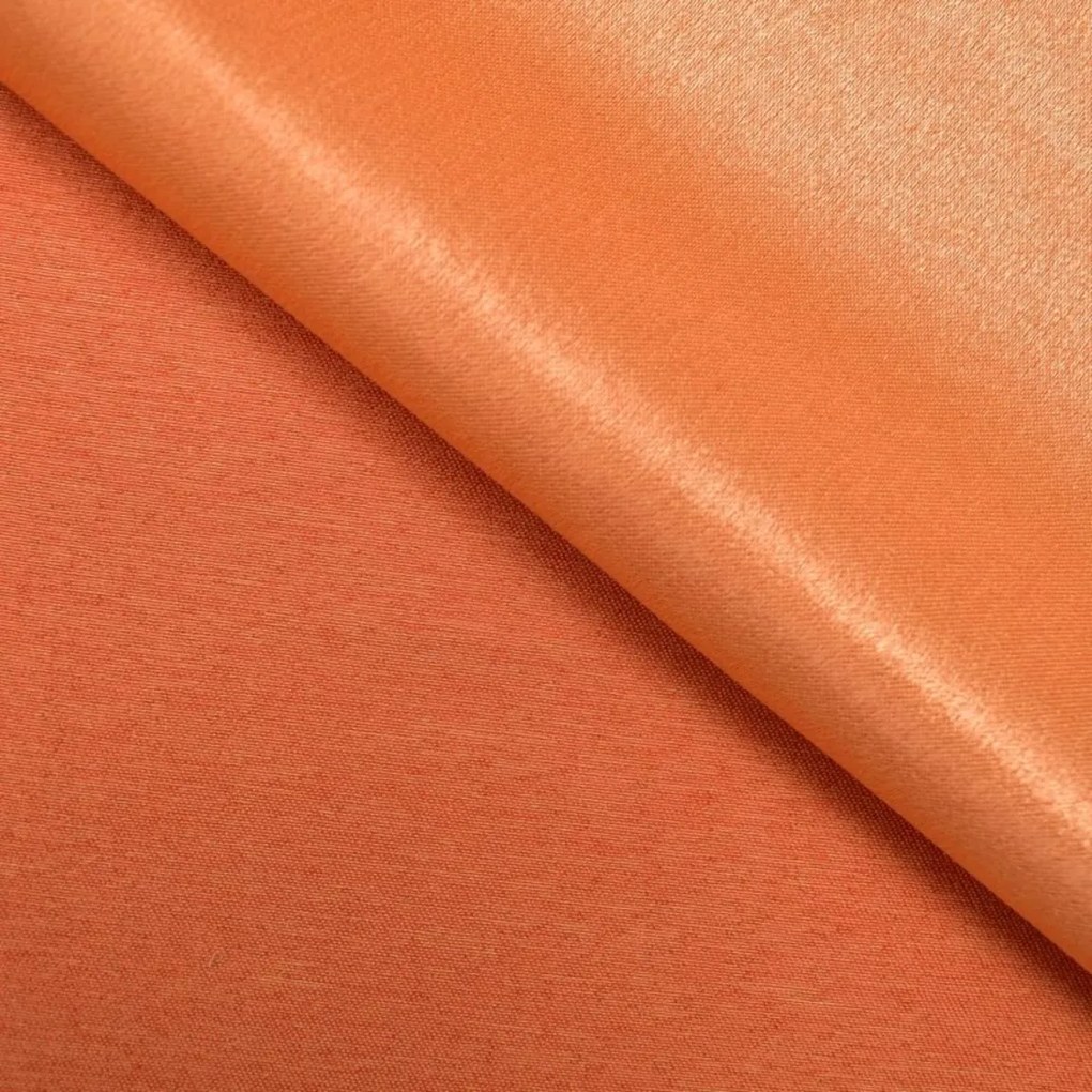 Dekoračné látka alebo záves, Malaga 150 cm, oranžový 150 cm