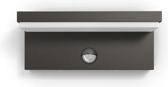 Philips 16484/93/P0 - LED vonkajšie svietidlo so senzorom BUSTAN 2xLED/4,5W IP44