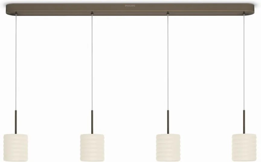 LED závesné svietidlo Philips ORTEGA 4x4,5W