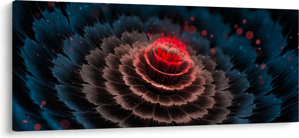 Obraz abstrakcie (120x50 cm)