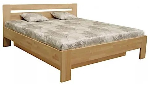 Drevená posteľ Kars 2, 180x200, masív, vr. roštu, bez matracov