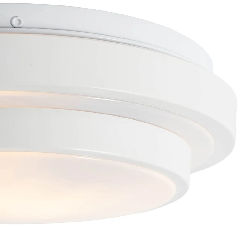 Moderné stropné svietidlo biele 25 cm IP44 - Walden