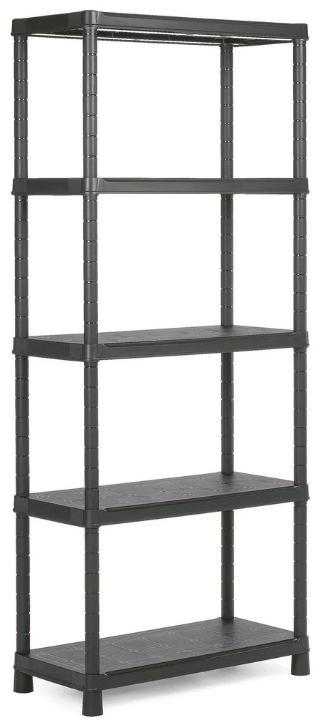 KIS-KETER Plastový regál Tribac 80/5, police nastaviteľné