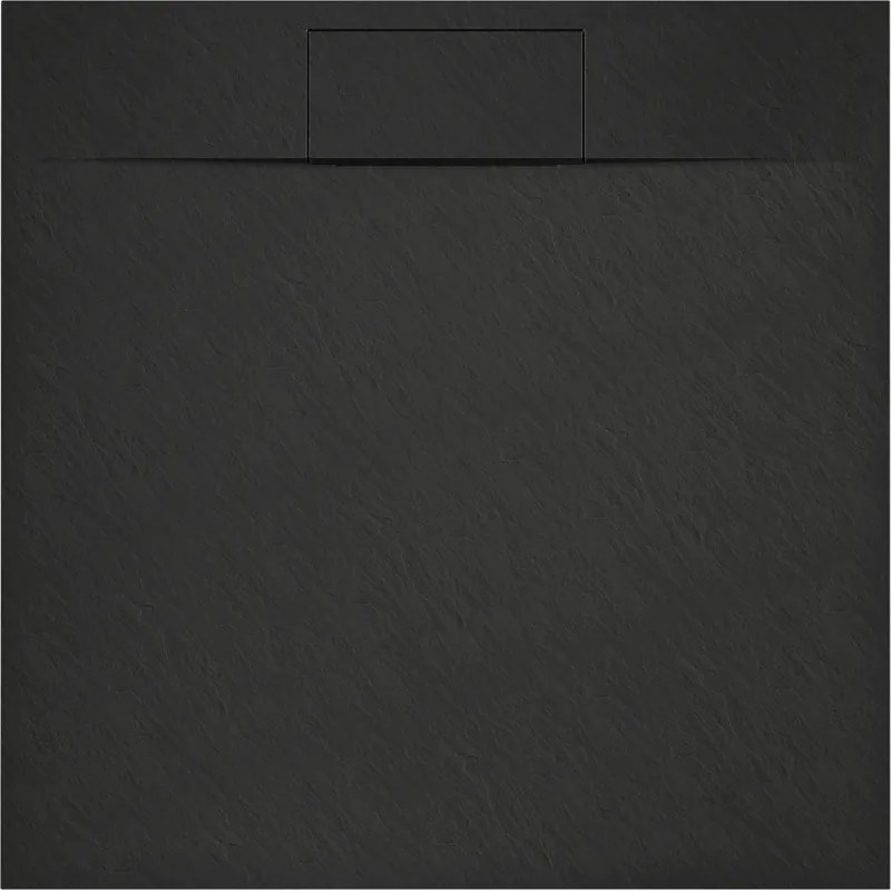 Mexen Otto, SMC štvorcová sprchová vanička 90 x 90 cm, čierna, 4N709090