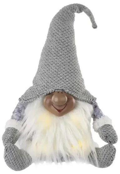 LED Vianočná dekorácia 4xLED/3xAA škriatok