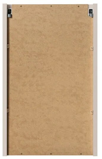 Závesná kúpeľňová skrinka s košom na bielizeň NOVA CASHMERE 40 cm kašmírová