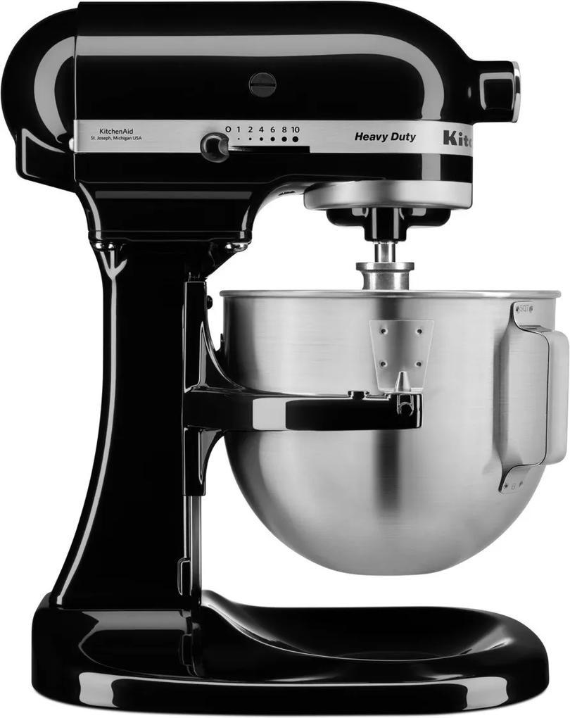 Kuchynský robot KitchenAid Heavy Duty 5KPM5, so zdvíhacou misou 4,8 l, čierny