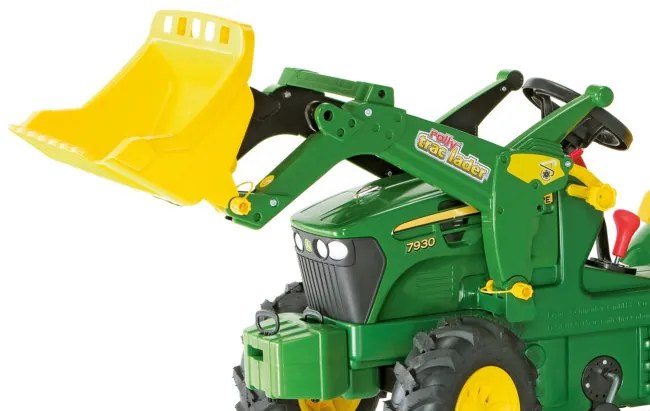 Šlapací traktor s lyžicou John Deere Rolly Toys 710126