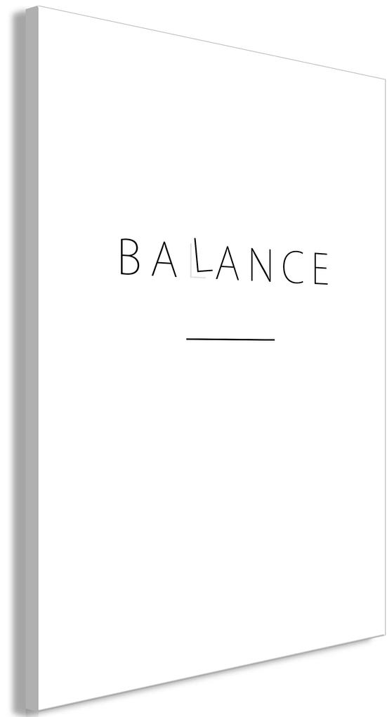 Artgeist Obraz - Balance (1 Part) Vertical Veľkosť: 80x120, Verzia: Premium Print