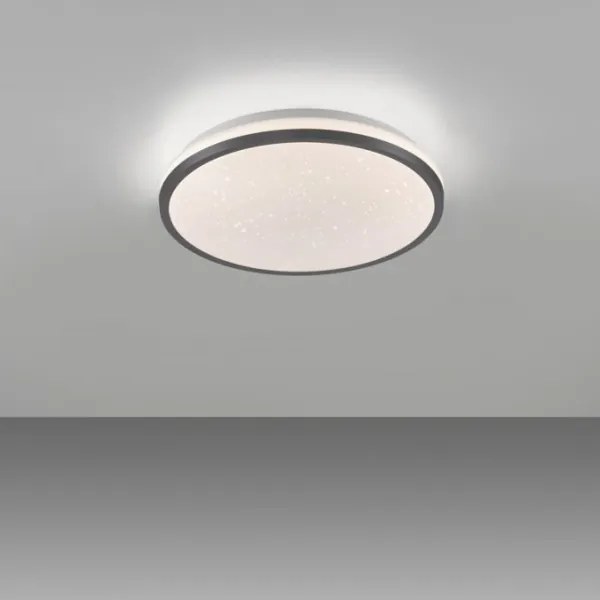 JUST LIGHT. 14293-18 - LED Stmievateľné stropné svietidlo KYLE LED/10W/230V čierna