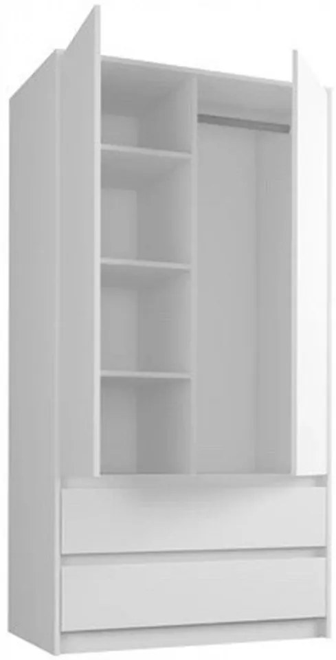 Detská šatníková skriňa s roztomilým zvieratkom 180x55x90 cm
