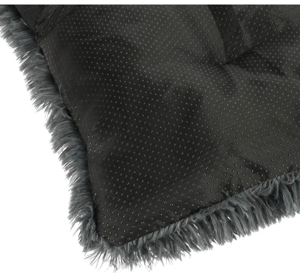 Podložka do pelechu pre psa 65x50cm čierna