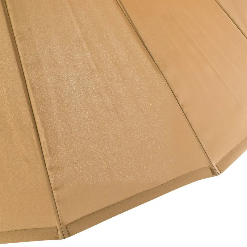 DEMA Slnečník 250 cm Tokio, khaki