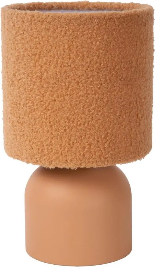 Lucide 10516/01/44 - Stolná lampa WOOLLY 1xE14/40W/230V oranžová