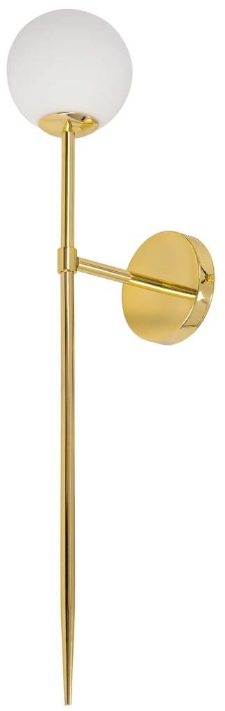 Toolight - nástenná lampa KINKIET 90cm G9 25W APP582-1W, zlatá, OSW-00076
