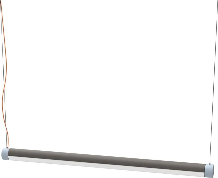 Sivé LED závesné svietidlo so stmievačom Interplay – Hübsch