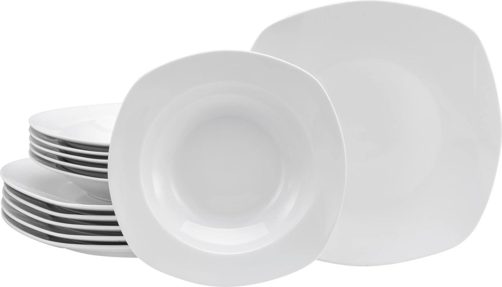 XXXLutz JEDÁLENSKÝ SERVIS Amelie weiss 12-dielne Creatable - Online Only bytové doplnky - 007768124201