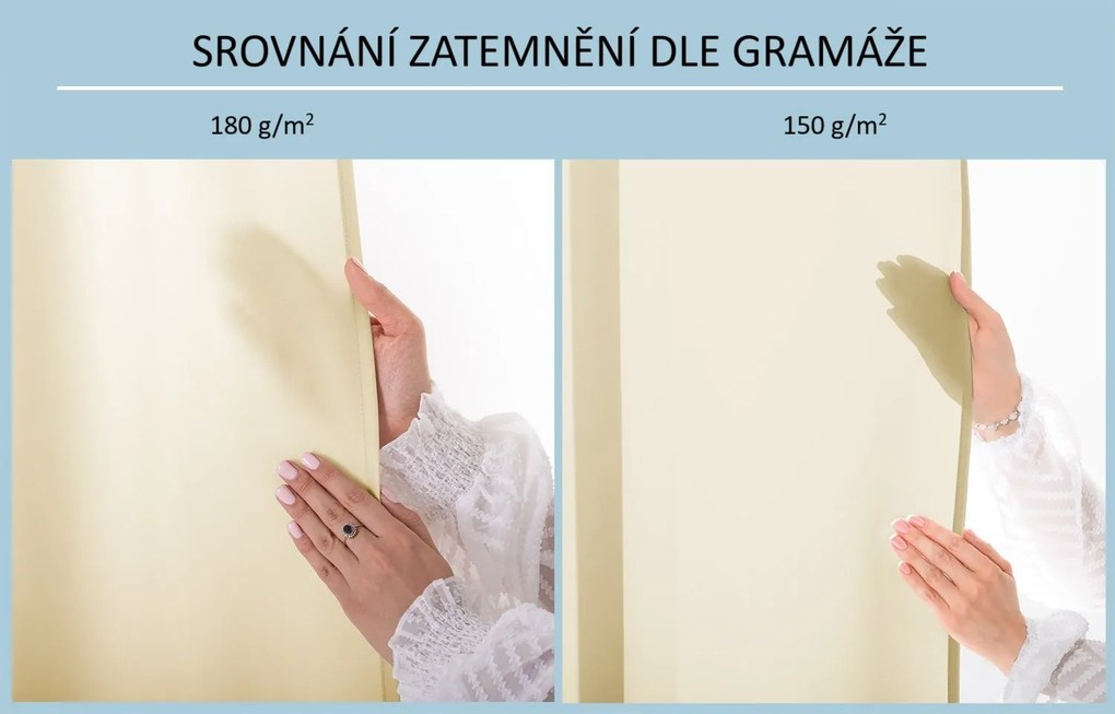 Záves Carli s dizajnovými pútkami 140x250 cm - výber z 10 prevedení
