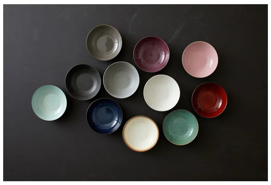 Čierna/fialová kameninová miska 1 l Gastro Black/Purple – Bitz