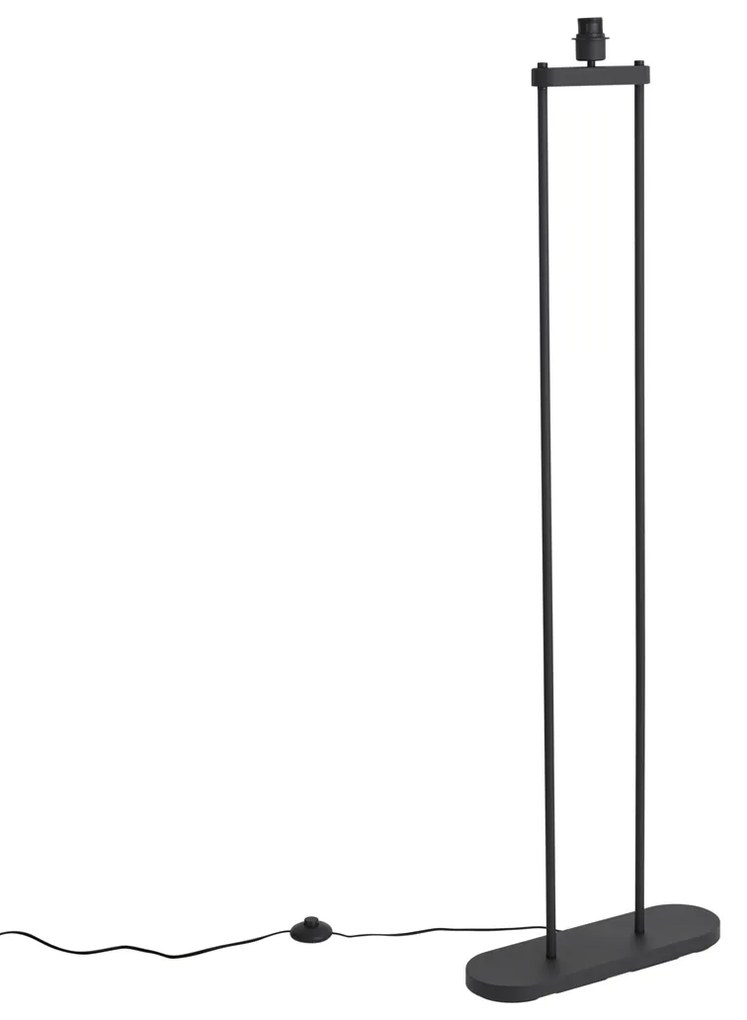 Moderná stojaca lampa čierna - Thijmen