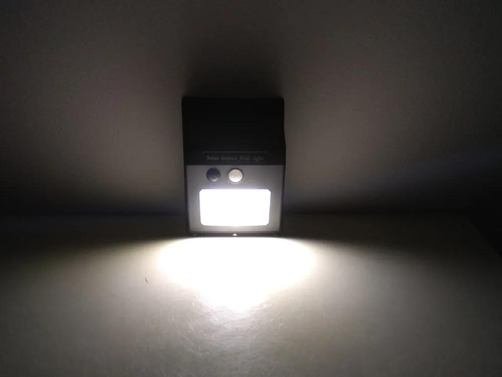Verk 01392 Solárne vonkajšie LED COB osvetlenie s pohybovým senzorom