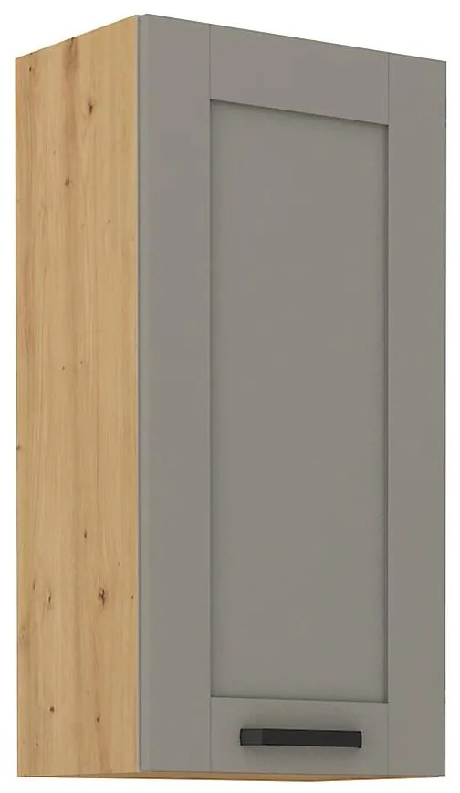 Kuchynská skrinka Luna claygrey/artisan 45G-90 1F
