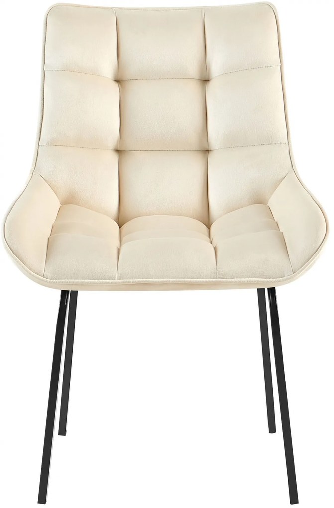 Stolička Saranda zamat - krémová