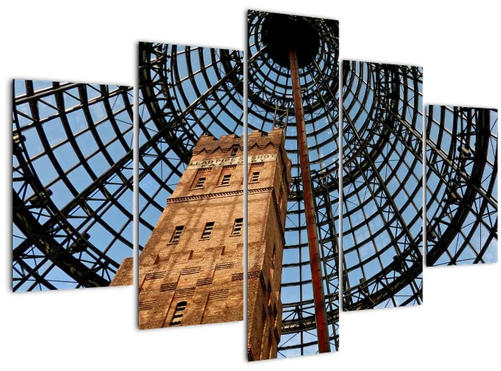 Obraz veže v Melbourne (150x105 cm)
