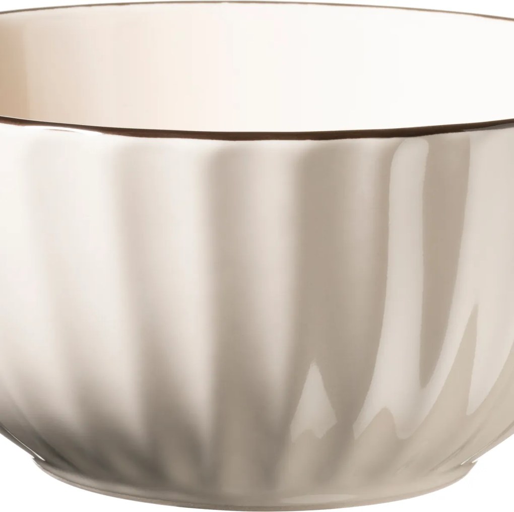 Mäser Súprava misiek 4 ks OSITA - 12 cm, krémová, 12 cm