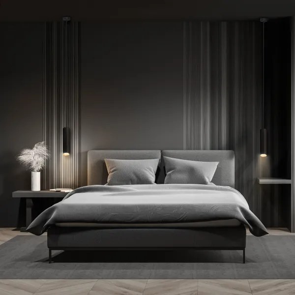 Brilagi - Luster na lanku SELE 1xGU10/30W/230V čierna/zlatá