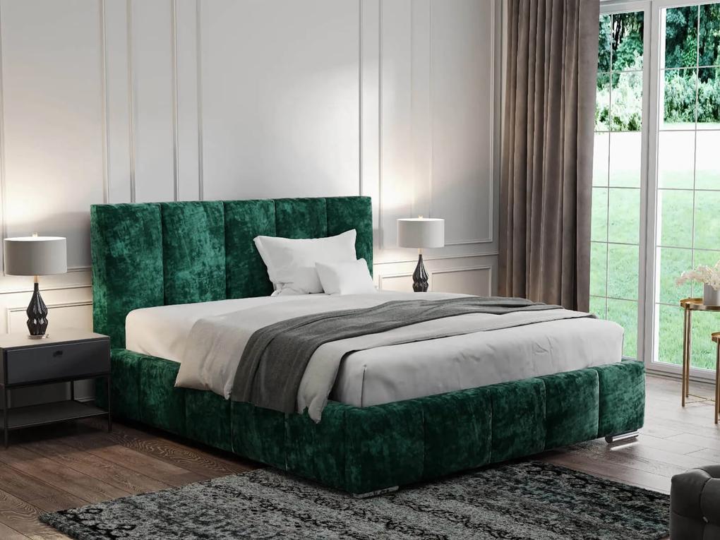 PROXIMA.store - Luxusná čalúnená posteľ REKAND ROZMER: Pre matrac 140 x 200 cm