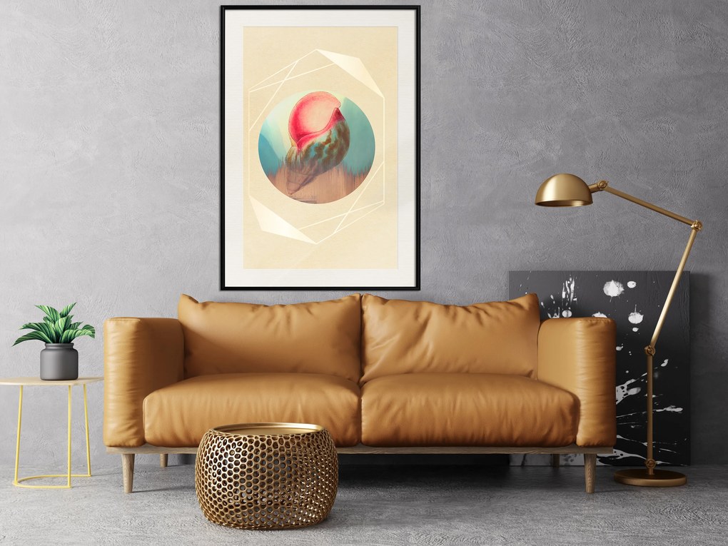 Artgeist Plagát - Seashell [Poster] Veľkosť: 20x30, Verzia: Čierny rám s passe-partout