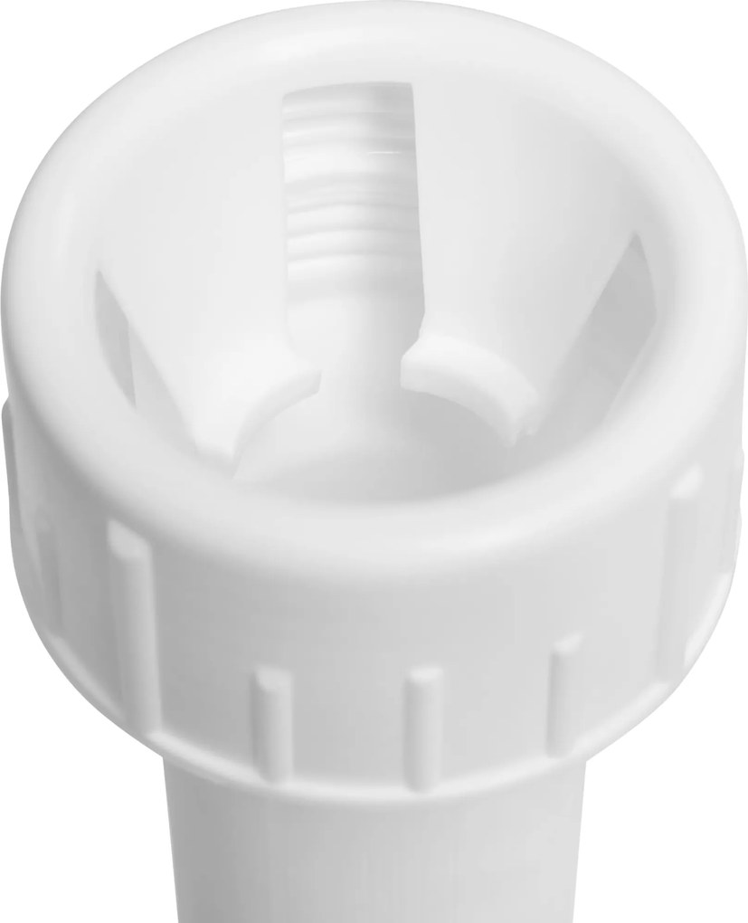 Derby Stojan pre balkónové slnečníky 17 l - biely plast