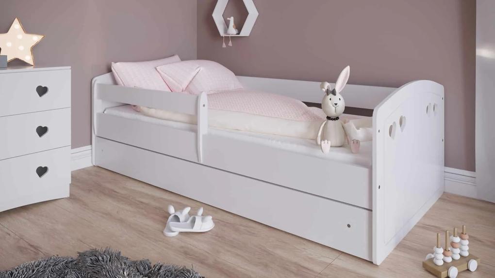 Letoss Detská posteľ JULIA - 160/80 S matracom S uložným priestorom