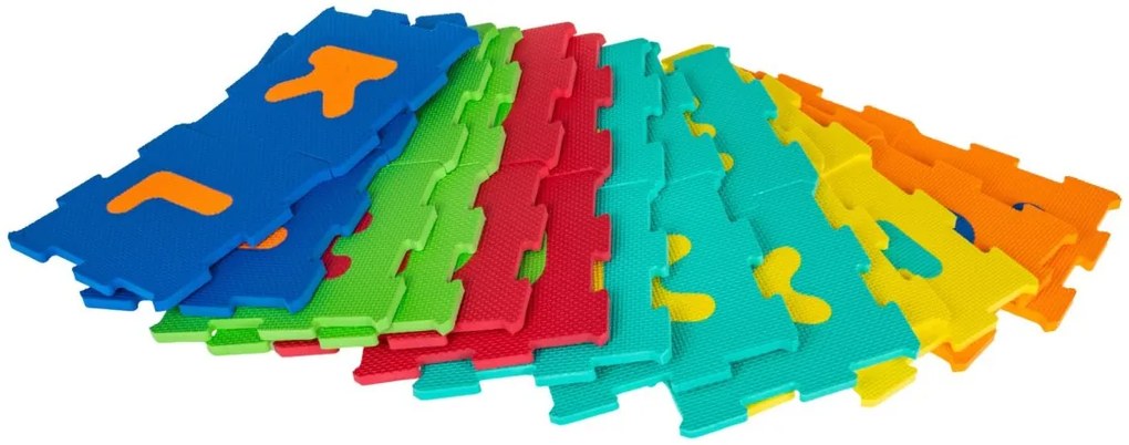 Ramiz Puzzle farebná podložka s písmenami – 26ks.