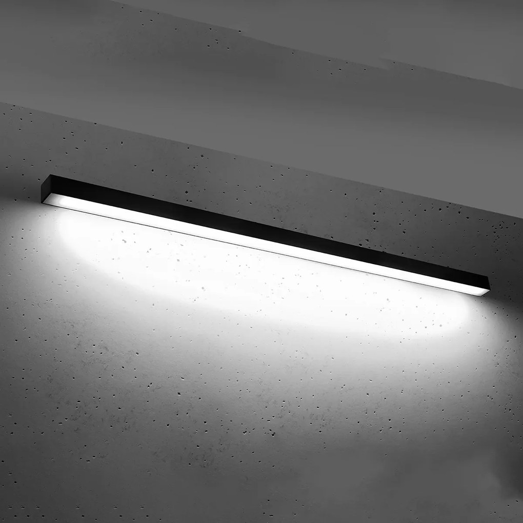 Nástenné LED svietidlo Pinne 150, 1x LED 39w, 3000k, b