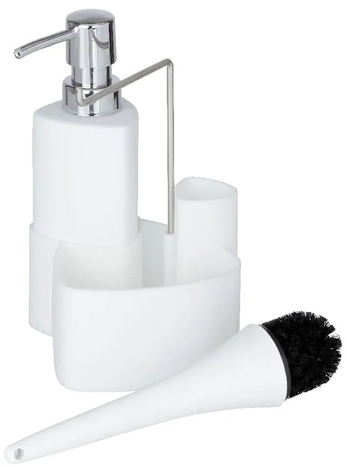 Biely set na umývanie riadu Wenko Empire, 250 ml